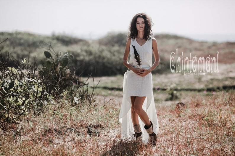 PURE LINEN DRESS | ChintamaniAlchemi