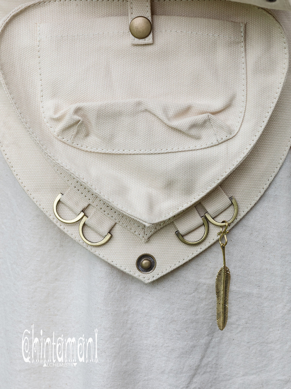 Shipibo Waist Bag / Off White