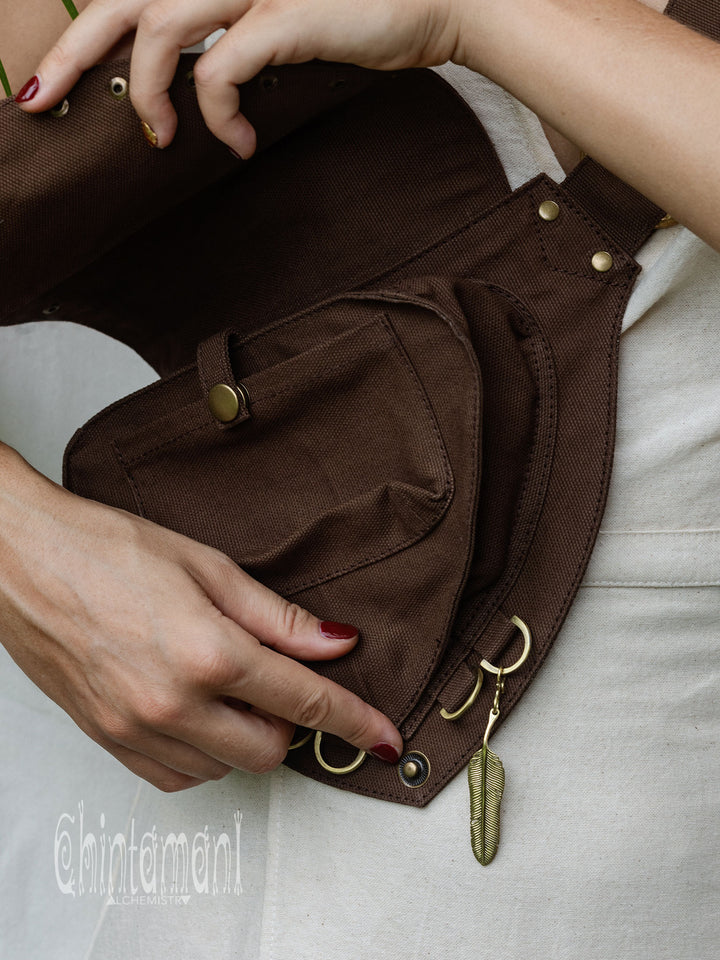 Shipibo Waist Bag / Brown