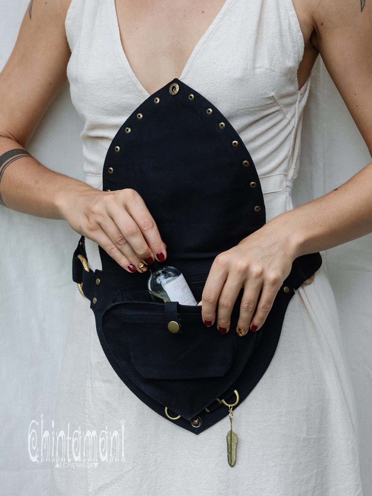Shipibo Waist Bag / Black
