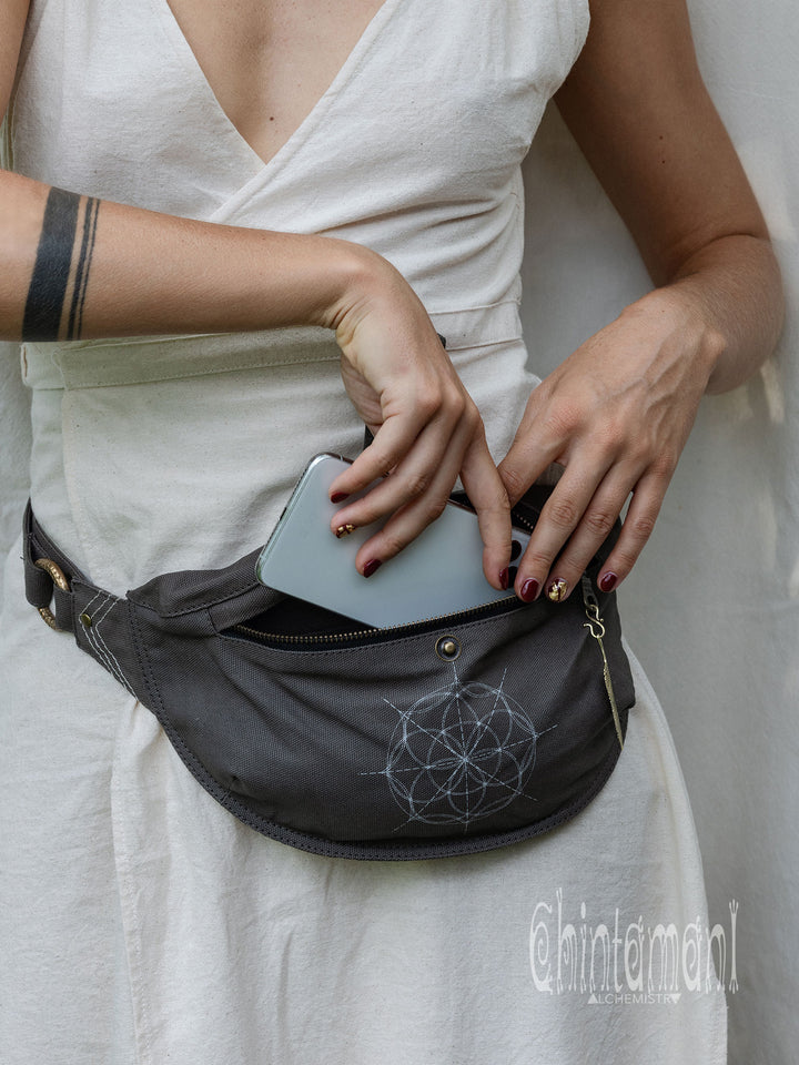 Banana Waist Bag / Dark Gray