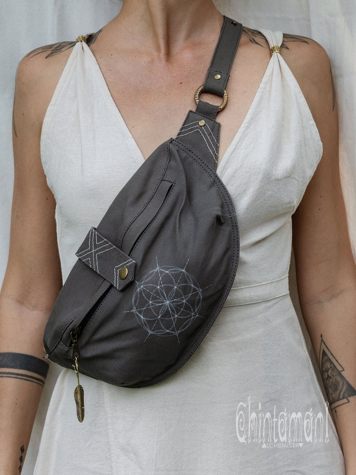 Banana Waist Bag / Dark Gray