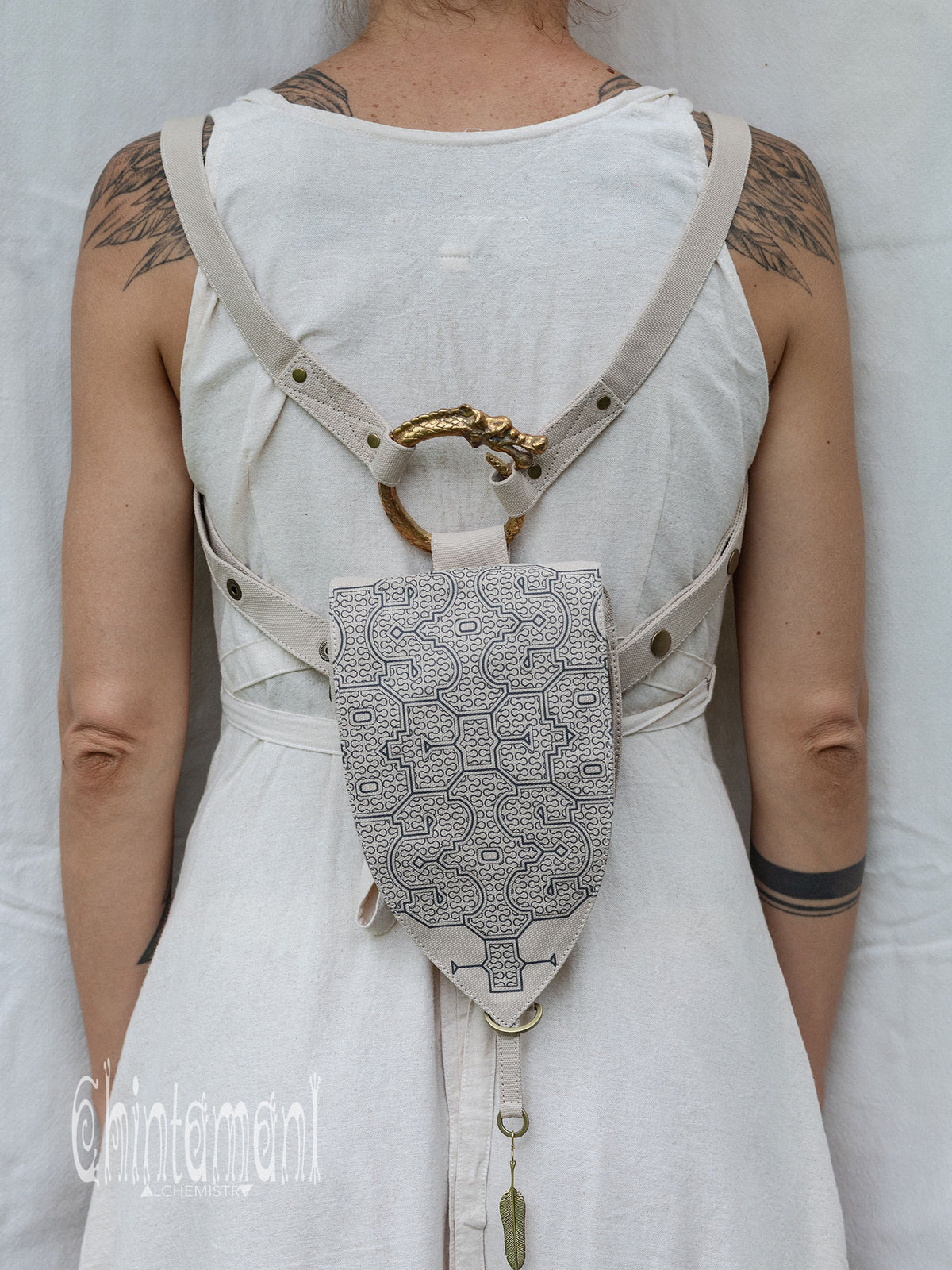 Transformer Waist Bag / Light Grey