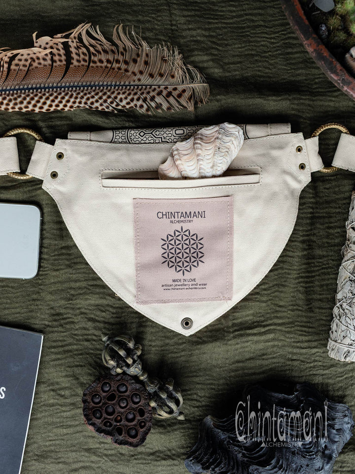 Shipibo Waist Bag / Off White
