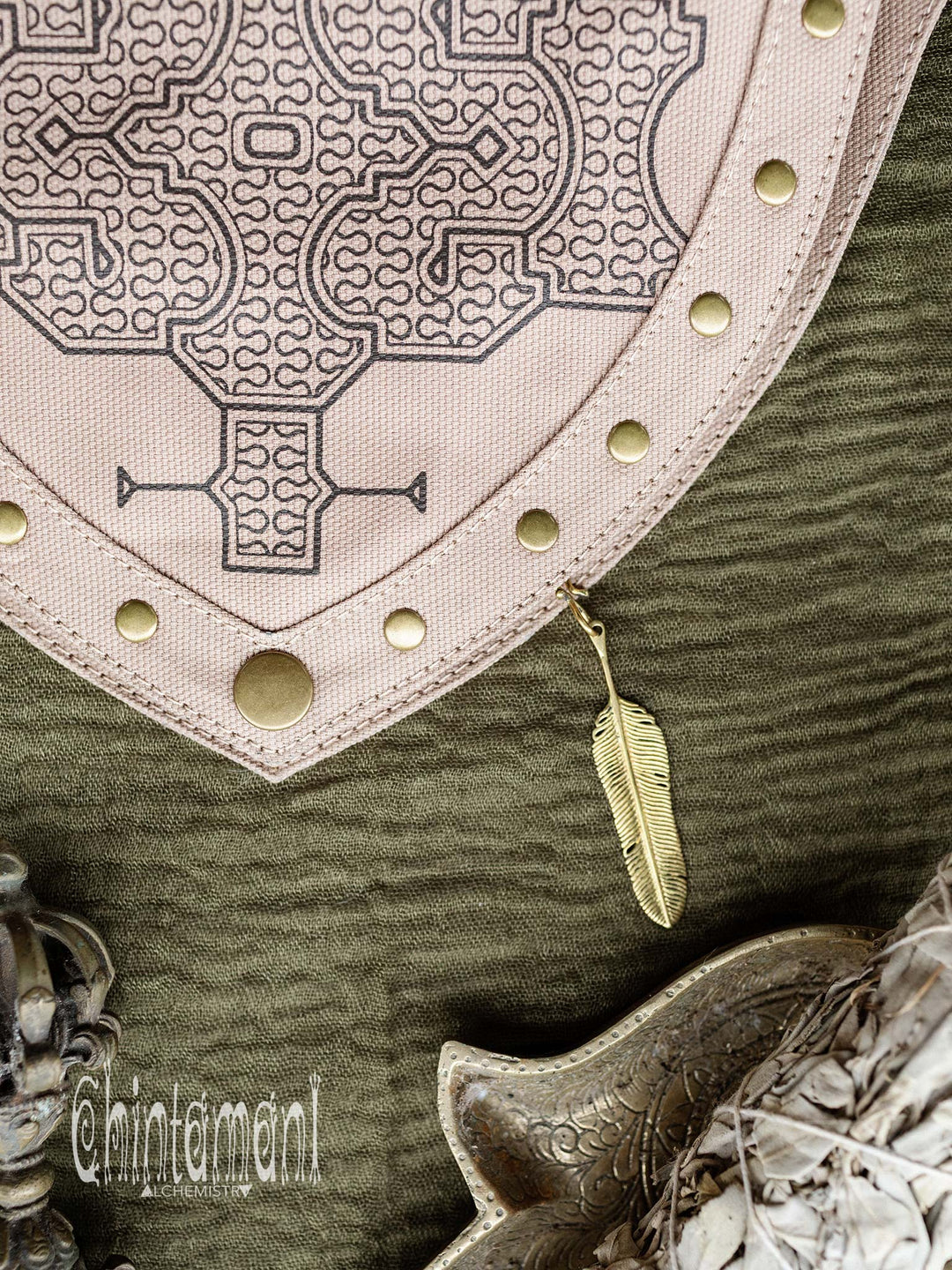 Shipibo Waist Bag / Beige