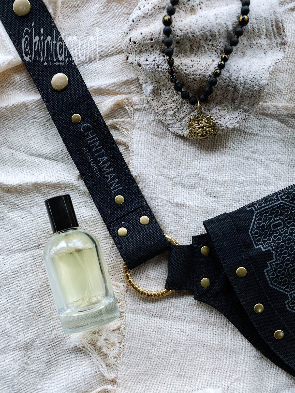 Shipibo Waist Bag / Black