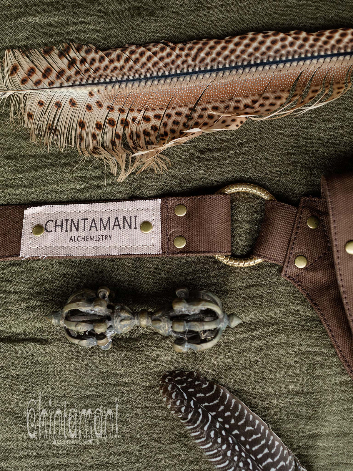 Shipibo Waist Bag / Brown