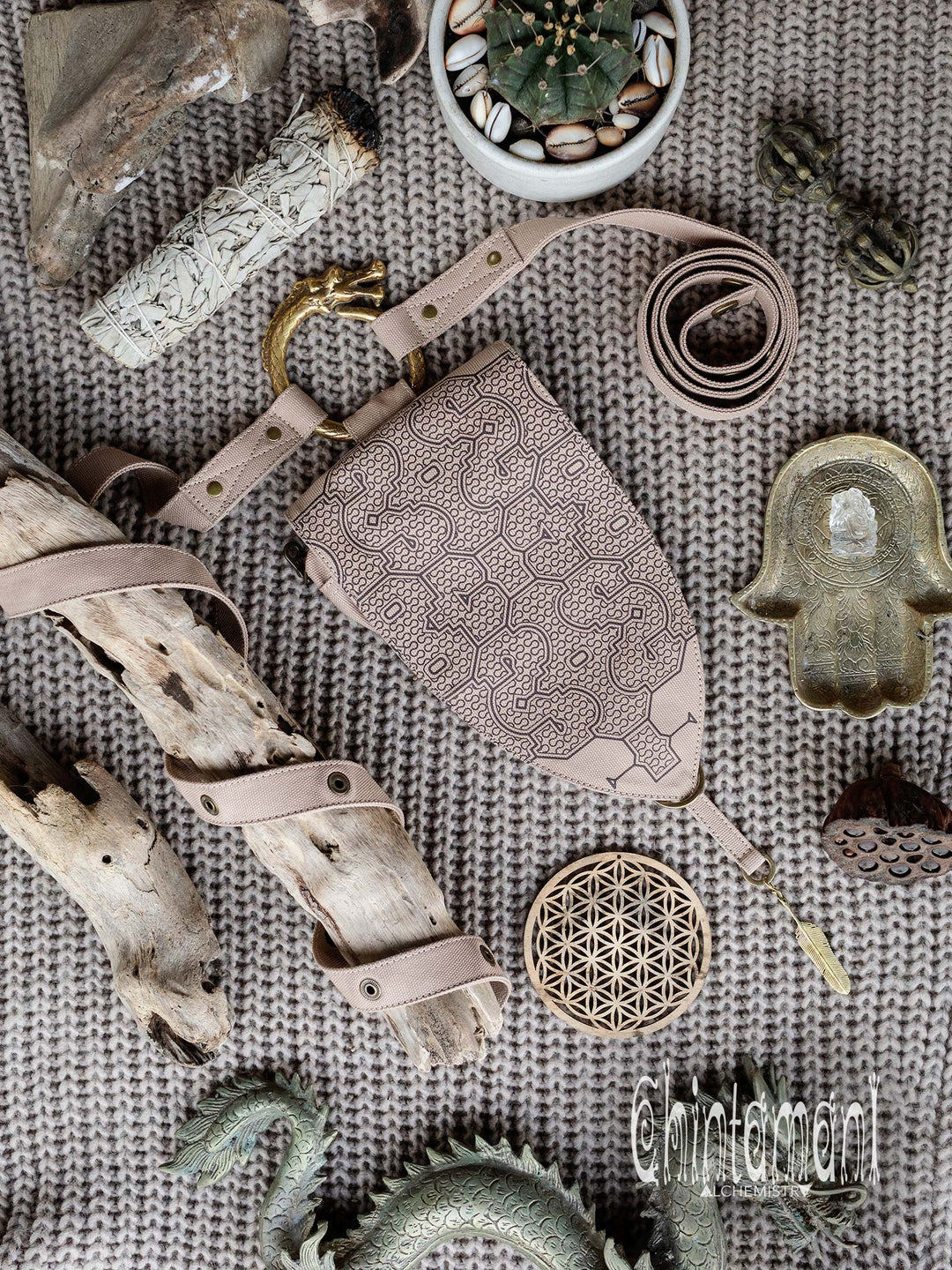 Transformer Waist Bag / Beige