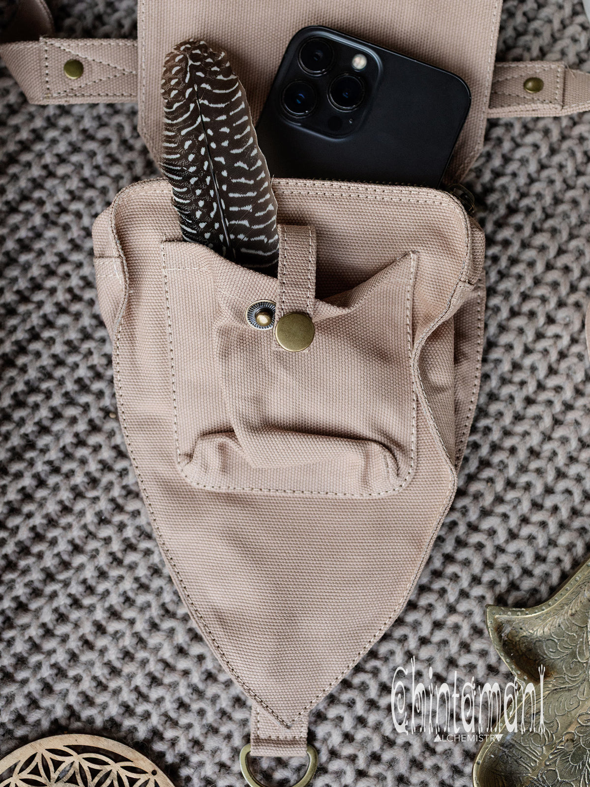 Transformer Waist Bag / Beige