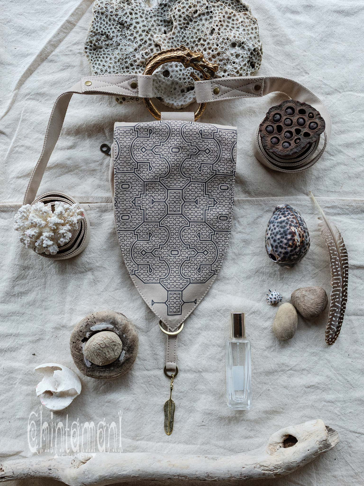 Transformer Waist Bag / Light Grey