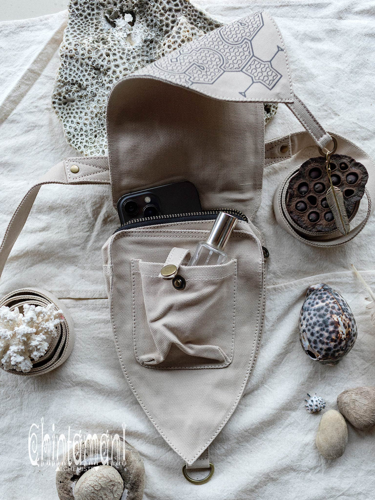 Transformer Waist Bag / Light Grey