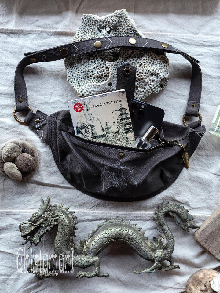 Banana Waist Bag / Dark Gray