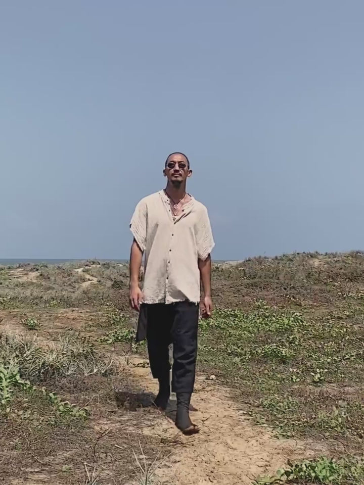 Raw Cotton Shirt / Off White