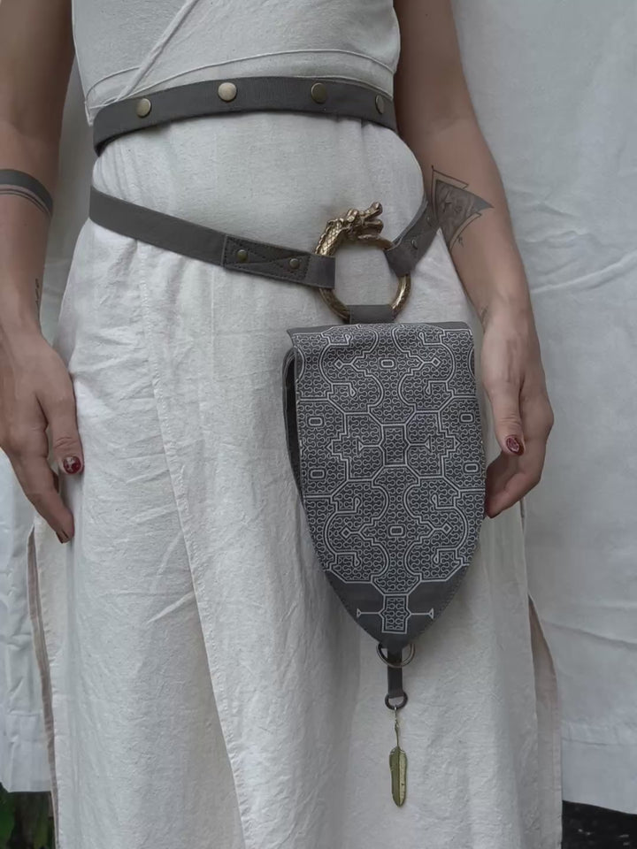 Transformer Waist Bag / Dark Gray