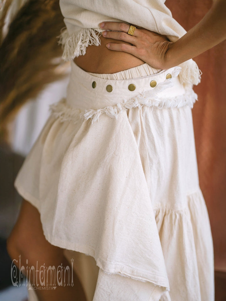 Transformer Skirt / Off White - ChintamaniAlchemi