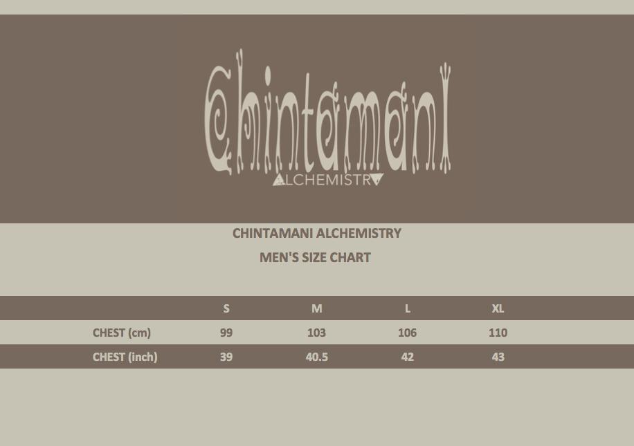 Mens Vest Jacket / Black &amp; White - ChintamaniAlchemi