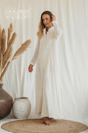 Fuchsia Cotton Long Shirt Dress – MoonTara